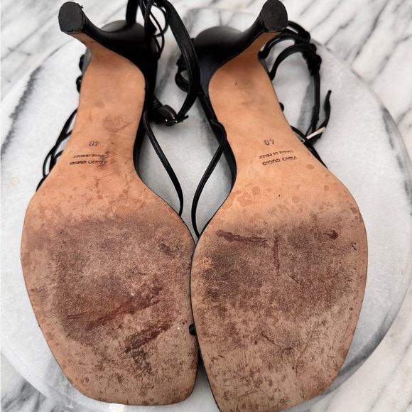 Christopher Esber Black Valletta Strappy Heels. - Picture 11 of 12